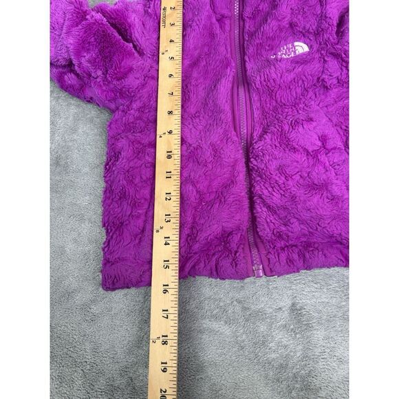 The North Face Reversible Fleeced Flower Patch Quilted Jacket Girls Size XXS - Picture 15 of 15